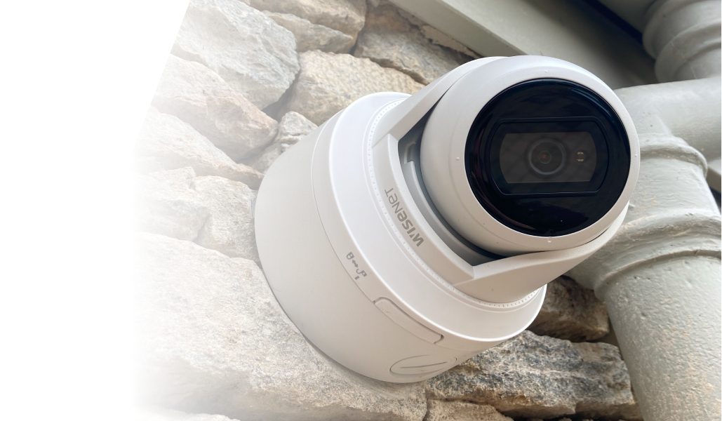 Domestic CCTV camera installation